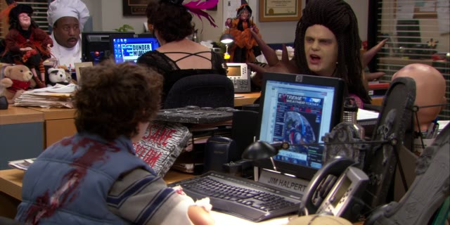 Spooked, The Office S08E05